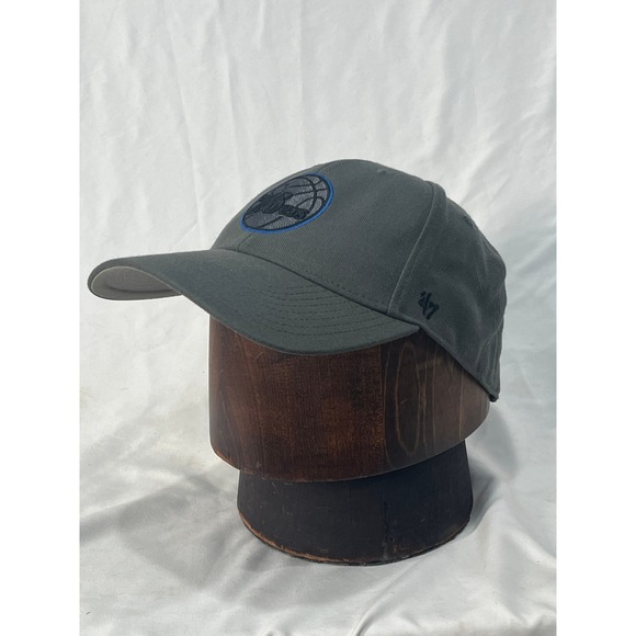 47 Brand Philadelphia 76ers NBA Baseball Cap Gray Adjustable OSFA - Picture 2 of 15